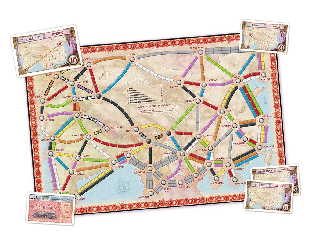 Ticket to Ride : Asia - Map Collection Vol. 1